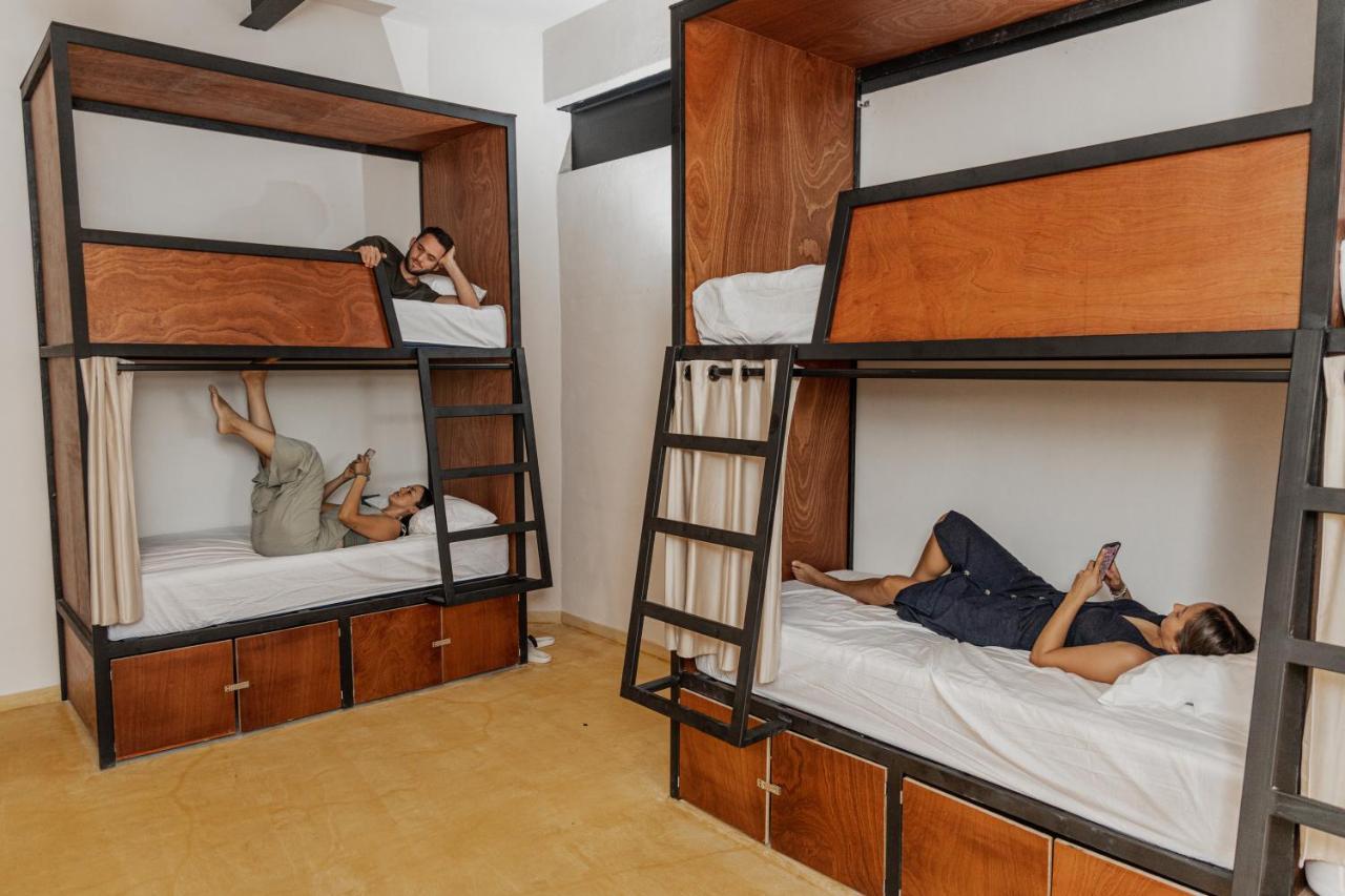 קנקון Caleta Hostel Rooftop & Pool מראה חיצוני תמונה