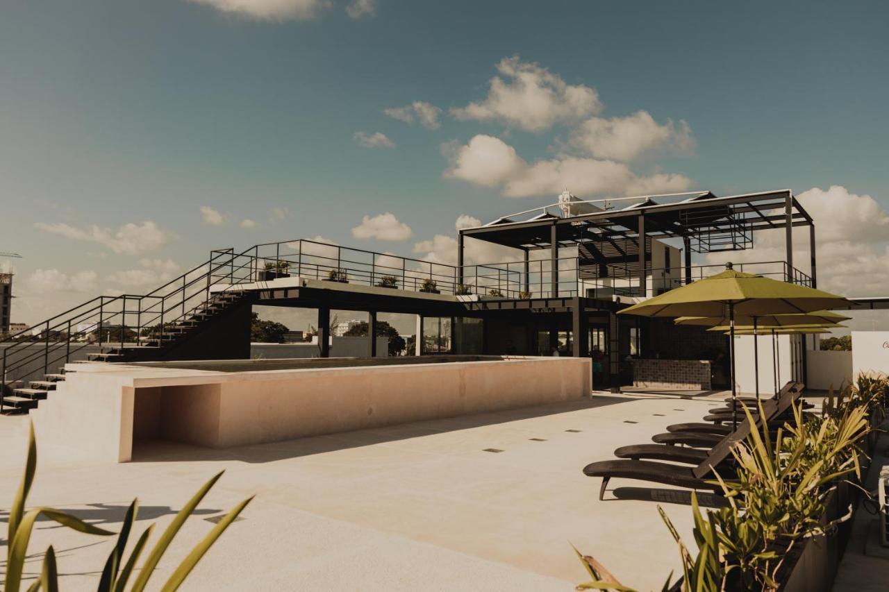 קנקון Caleta Hostel Rooftop & Pool מראה חיצוני תמונה